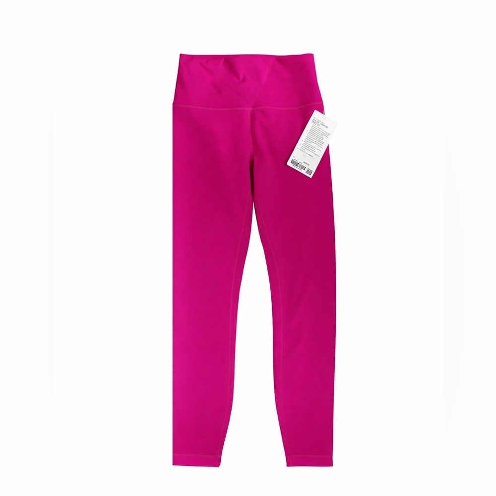 Lululemon Wunder Train High-Rise Tight 25” Pink Size 6 NWT